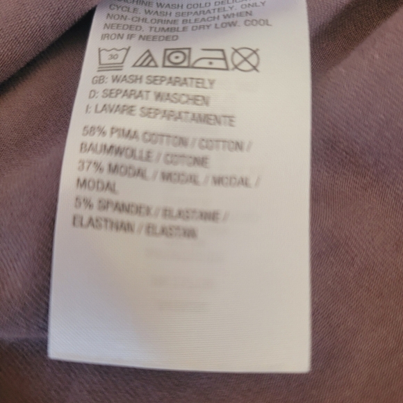 2/$20 Belle by Kim Gravel Long Sleeve Top M - Picture 3 of 10